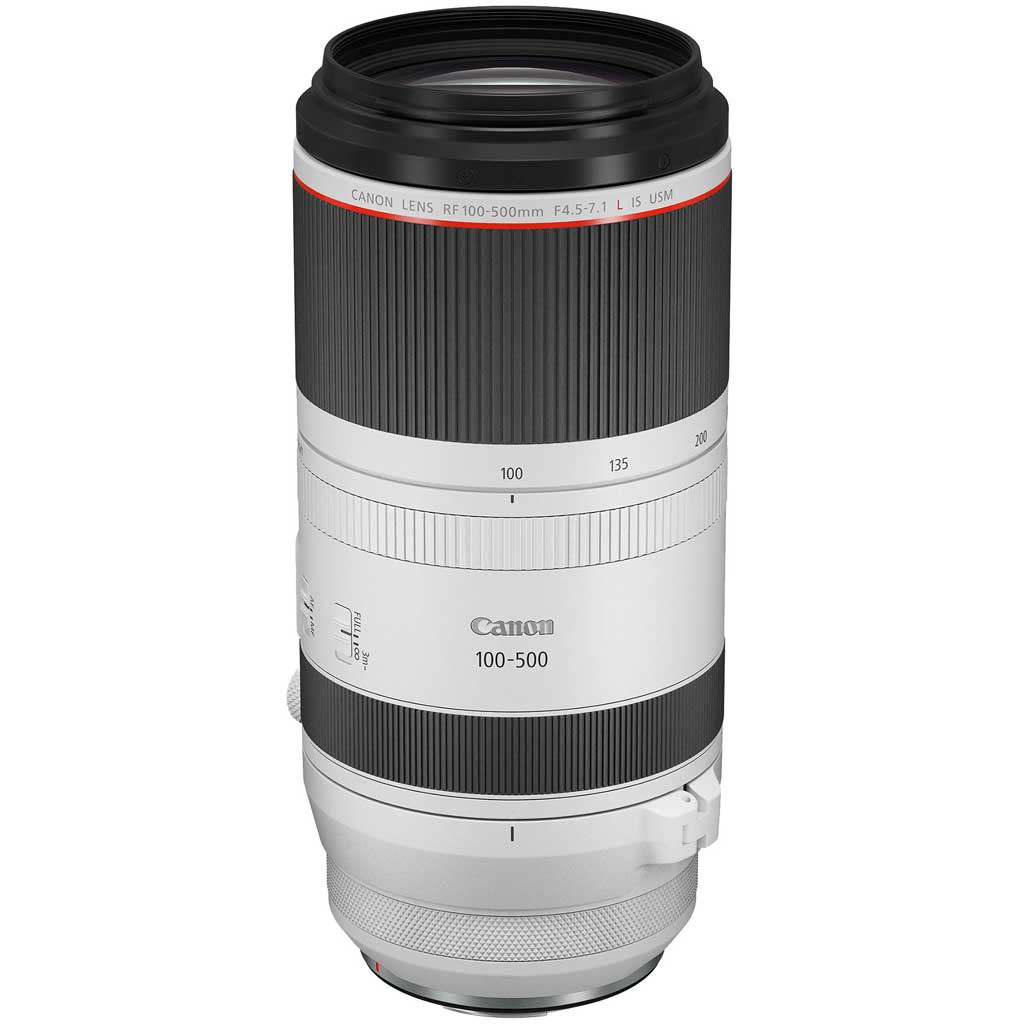 Canon RF 100-500mm f/4.5-7.1L IS USM Lens | Rockbrook Camera