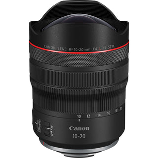 Front Element of the Canon RF 10-20mm f/4 L IS STM Lens