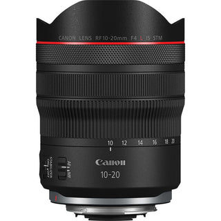 Top Side of the Canon RF 10-20mm f/4 L IS STM Lens