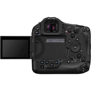 Rear Side of the Canon EOS R1 Body