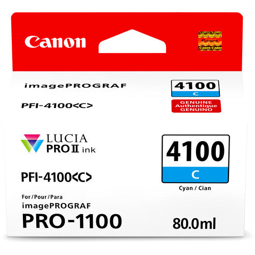 Canon PFI-4100 Blue Ink