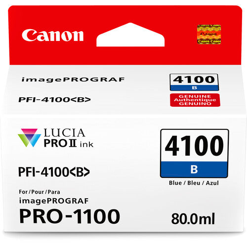 Canon PFI-4100 Blue Ink