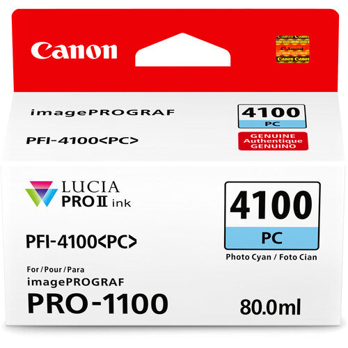 Canon PFI-4100 Photo Cyan Ink