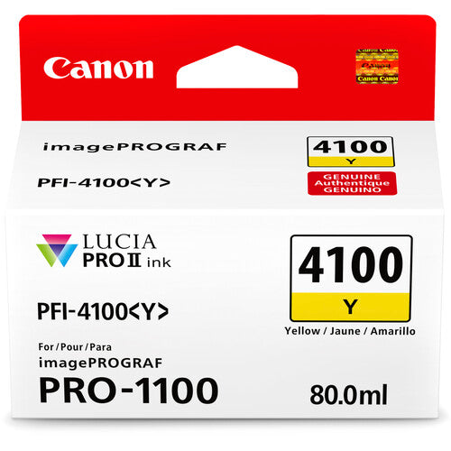 Canon PFI-4100 Yellow Ink