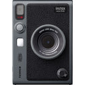 Front Side of the Fuji Instax Mini Evo Dark Silver Limited Edition