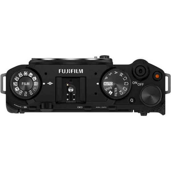 Top Side of the Fujifilm X-M5 Camera Body Black