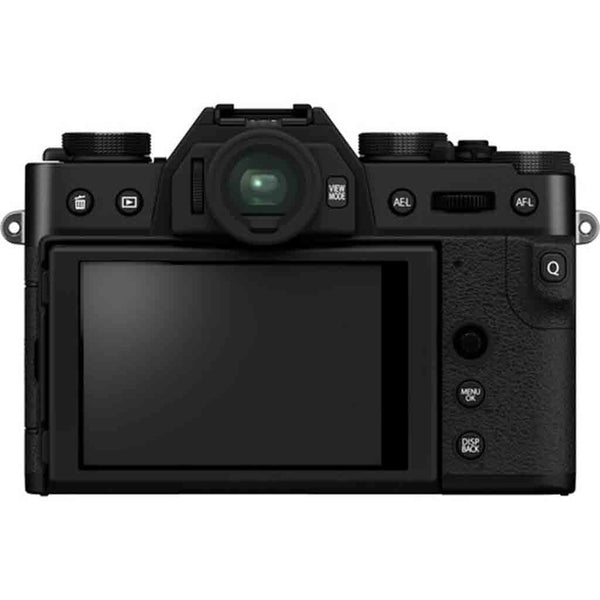 Rear Side of the Fujifilm X-T30 II Body Black