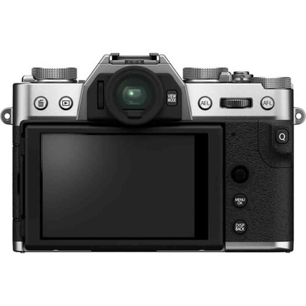 Rear Side of the Fujifilm X-T30 II Body Silver