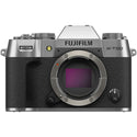 Front Side of the Fujifilm X-T50 Body Silver