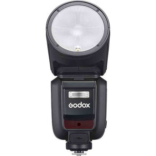 Front Side of the Godox V100N TTL Flash Nikon