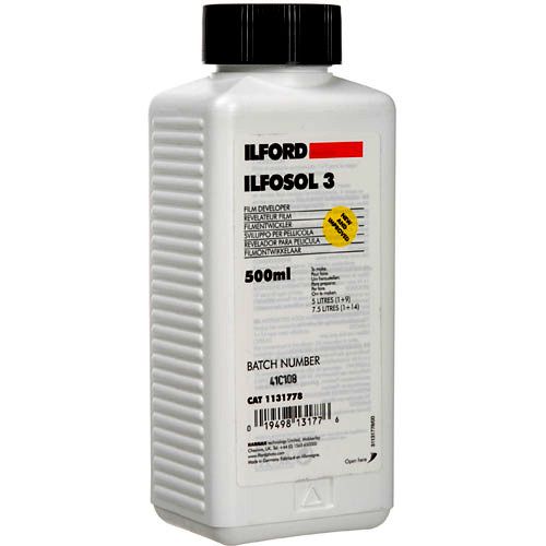 Ilford Ilfosol 3 Film Developer 500ml