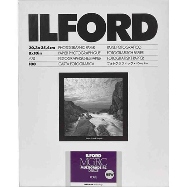 Ilford Multigrade RC V Paper Pearl 8x10 100 Sheets