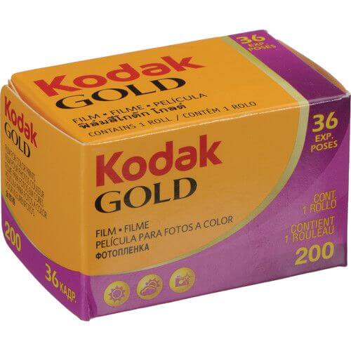 Kodak Gold 200 35mm Color Film Roll 36 Exposures