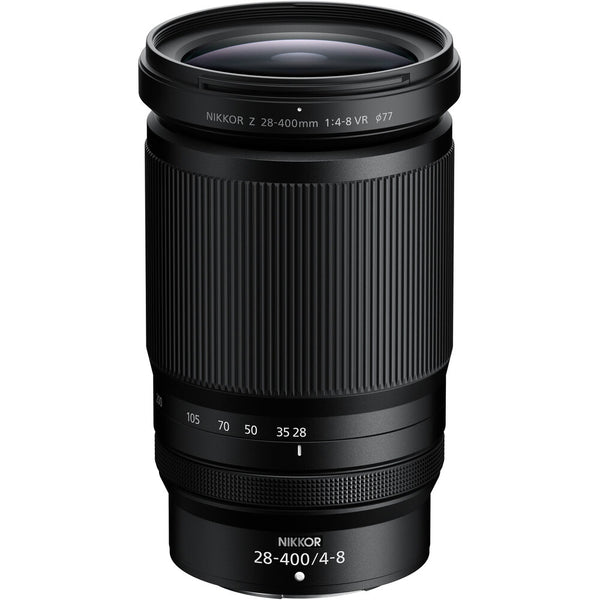 Top Side of the Nikon Z 28-400mm f/4-8 VR Lens