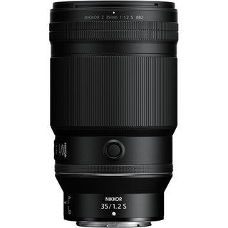 Top Side of the Nikon Z 35mm f/1.2 S Lens