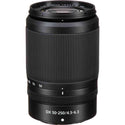 Top Side of the Nikon Z DX 50-250mm f/4.5-6.3 VR Lens