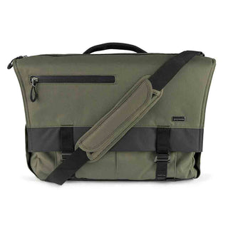 Front Side of the Promaster Jasper 2.0 Large Satchel Green