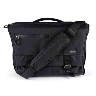 Front Side of the Promaster Jasper 2.0 Medium Satchel Black