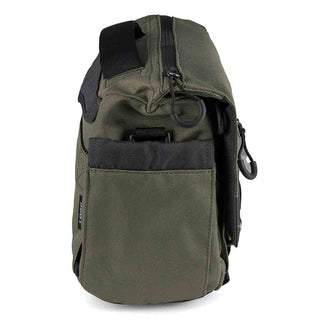 Side View of the Promaster Jasper 2.0 Small Satchel Green