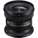 Front Element of the Sigma 10-18mm f/2.8 DC DN Contemporary Lens Canon RF     