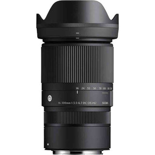 Lens Hood of the Sigma 16-300mm f/3.5-6.7 DC OS Contemporary Lens Canon RF