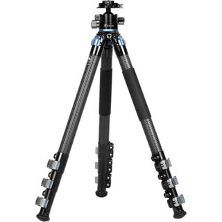 Standing Un-Extended Position of the Sirui L324 + KS40 Landscape Carbon Fiber Tripod Kit