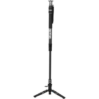 Standing Extended Position of the Sirui SVM-145P Rapid System One-Step Height Adjustment Modular Monopod