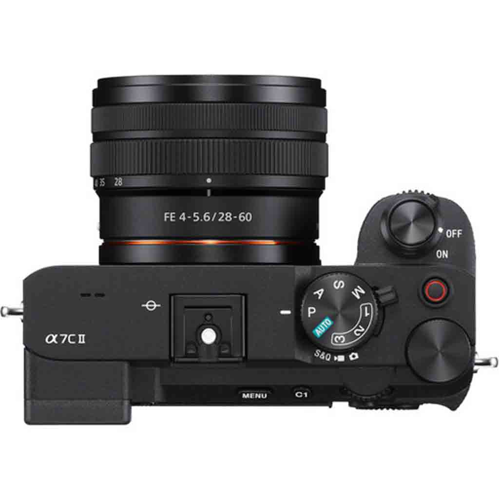 Sony Alpha A7C II 28-60mm Lens Kit Black