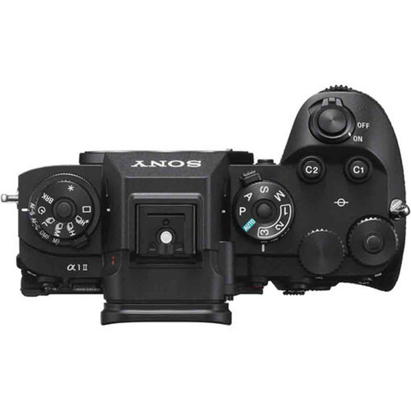 Top Side of the Sony Alpha 1 II Body