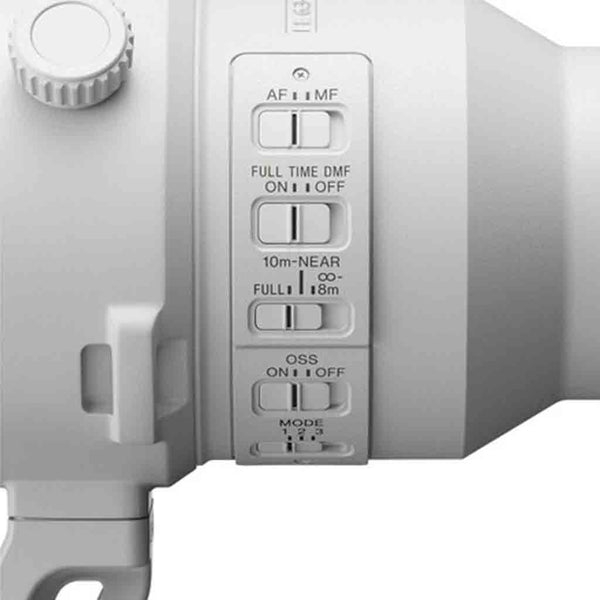 Lens Controls of the Sony FE 400-800mm f/6.3-8 G Lens