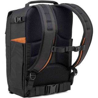 Rear Side of the Think Tank Mirrorless Mover Backpack Campfire Orange