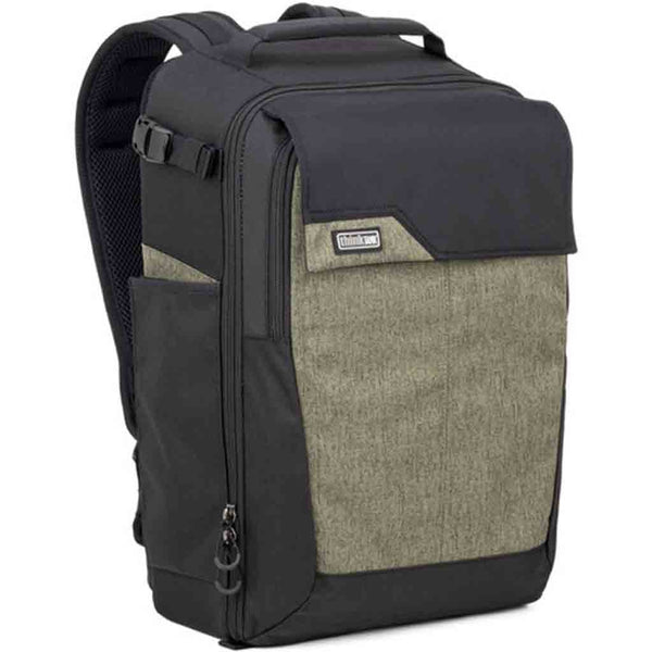 Front Side of the Think Tank Mirrorless Mover Backpack Coast Green