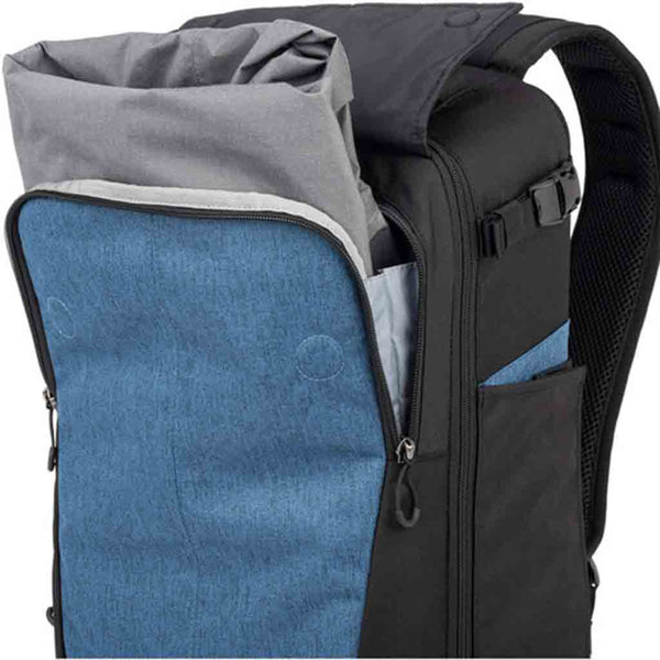 Front Pocket of the Think Tank Mirrorless Mover Backpack Marine Blue