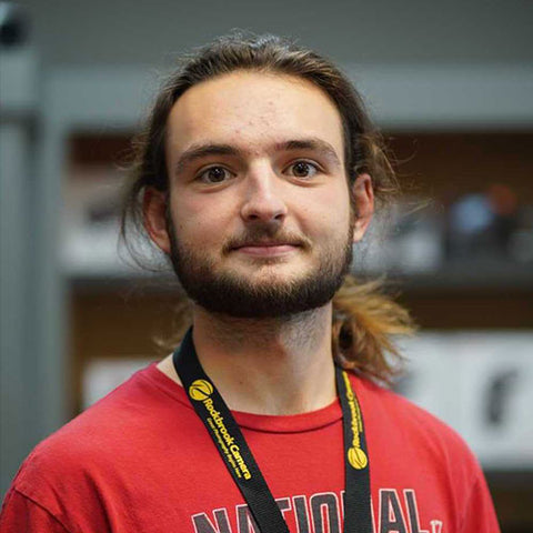 Portrait of Braden at Rockbrook Camera