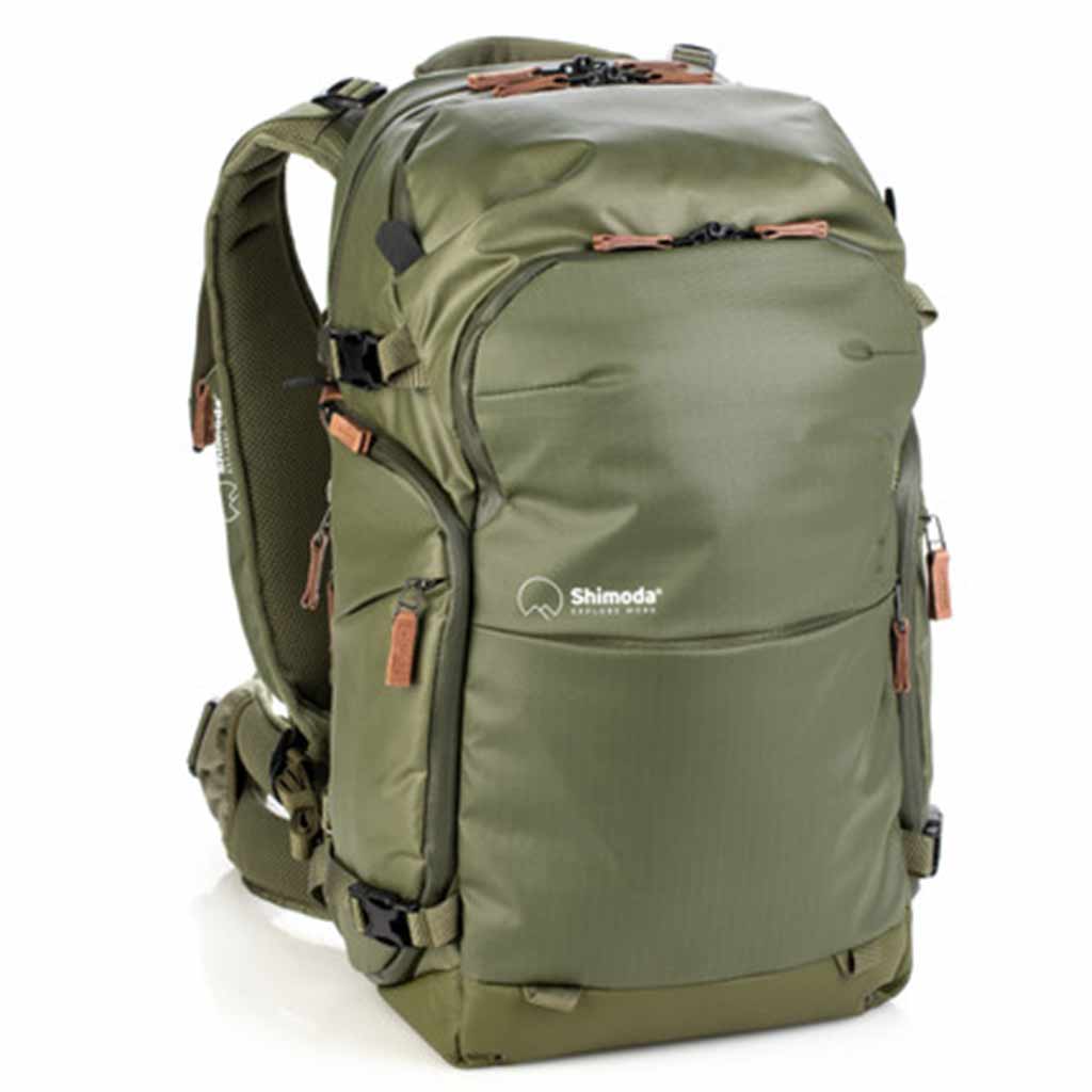 Shimoda Explore V2 25 Backpack Starter Kit Green | Rockbrook Camera