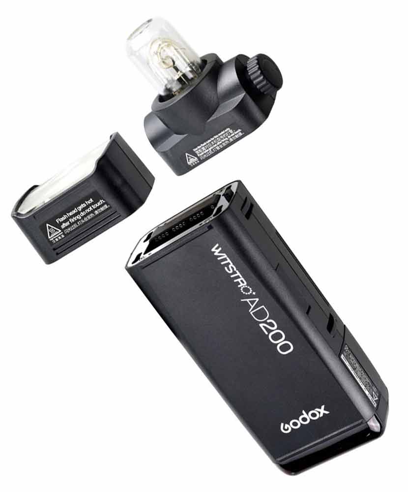 Repair Godox AD200/AD200Pro: Damaged outer shell – Cheetah Stand